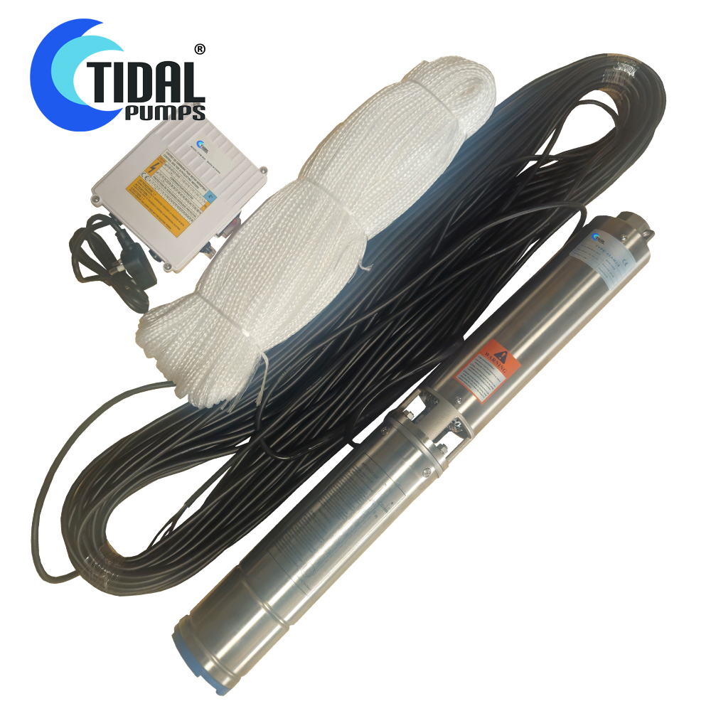 Tidal Pumps 4Inch Borehole Combo 220V 0.37KW