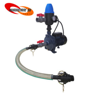 Hurricane SA Centrifugal Pump Kit 220V 0.75KW with Controller & Tank Fittings (CPM158-KIT)
