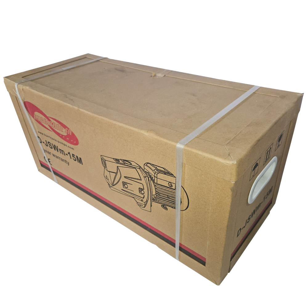 1.10KW - 220V - Cast Iron - Self Priming Centrifugal pump Box (JSW15M)