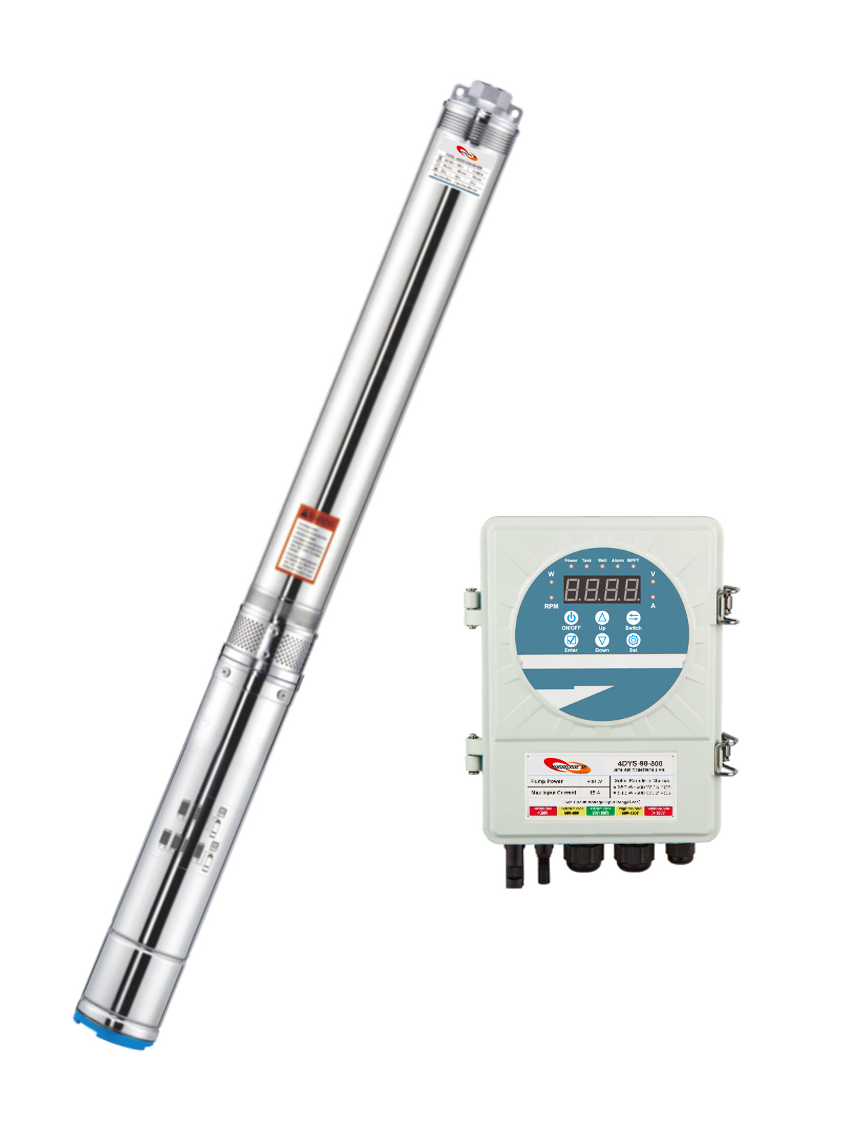 4SDS Series Pump, Motor and Control Box