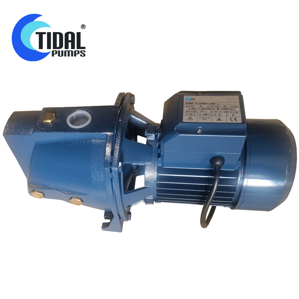 Jet Pressure Pump Self Priming 220V 0.75KW (TIDAL-JSW10M)